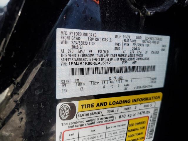 2024 FORD EXPEDITION - 1FMJK1K80REA35012