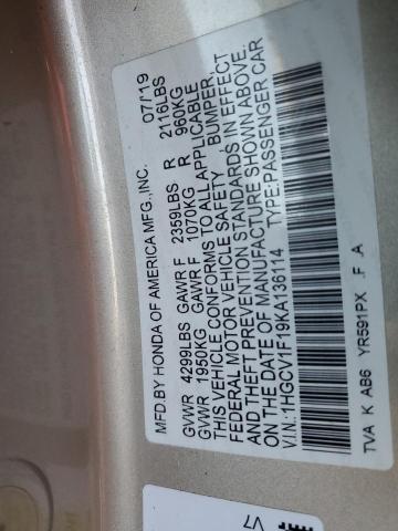 2019 HONDA ACCORD LX - 1HGCV1F19KA136114