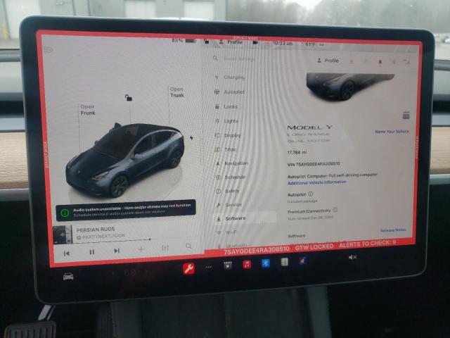 2024 TESLA MODEL Y - 7SAYGDEE4RA308510