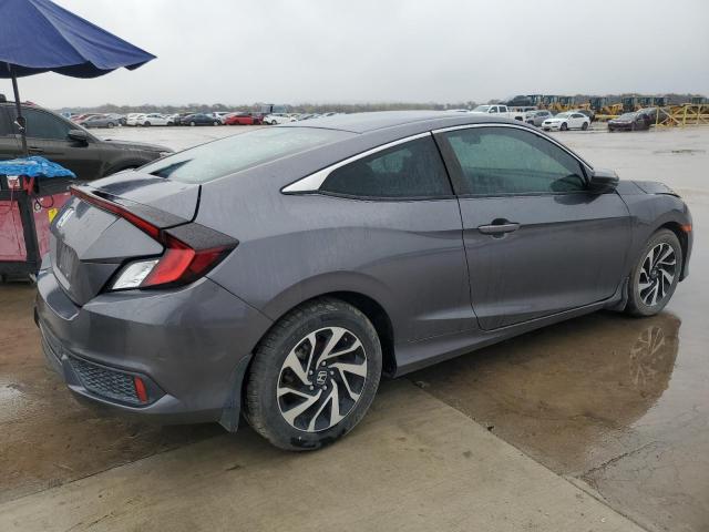 HONDA CIVIC LX 2016 gray coupe gas 2HGFC4B59GH308888 photo #4