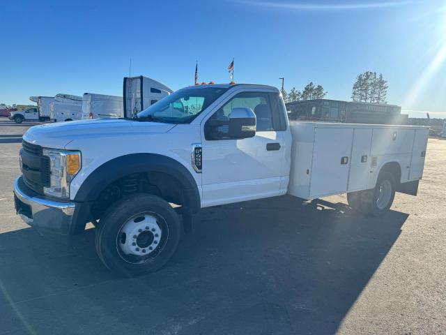 FORD F450 SUPER 2017 white chassis gas 1FDUF4GY3HEC11349 photo #3