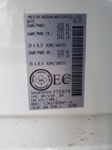 2023 NISSAN PATHFINDER - 5N1DR3DF6PC272676