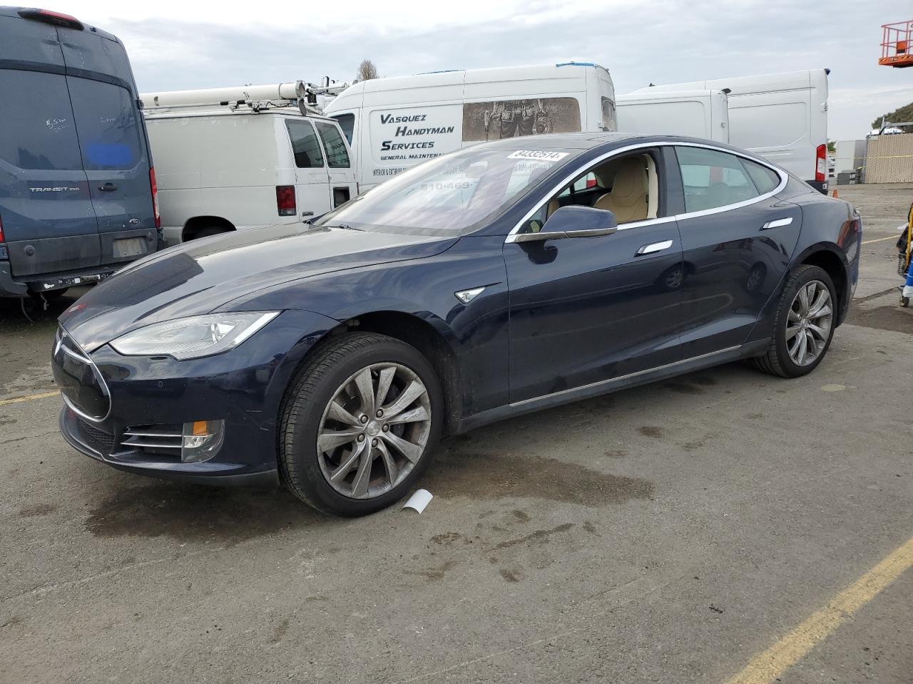 Lot #3041957206 2013 TESLA MODEL S