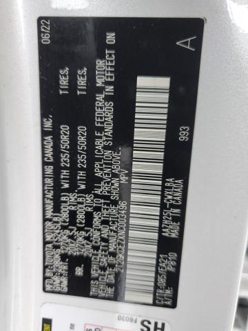 2022 LEXUS NX 350H 2T2GKCEZXNC003496