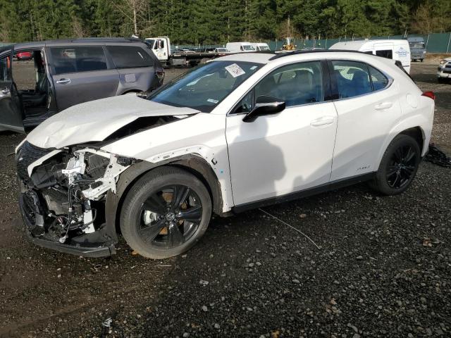 LEXUS UX 250H 2021 white  hybrid engine JTHP9JBH8M2047492 photo #1