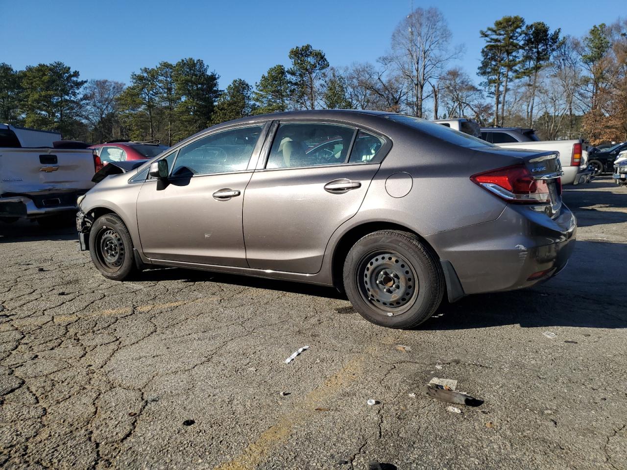 Lot #3034270161 2013 HONDA CIVIC LX