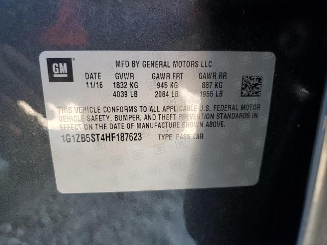 2017 CHEVROLET MALIBU LS - 1G1ZB5ST4HF187623