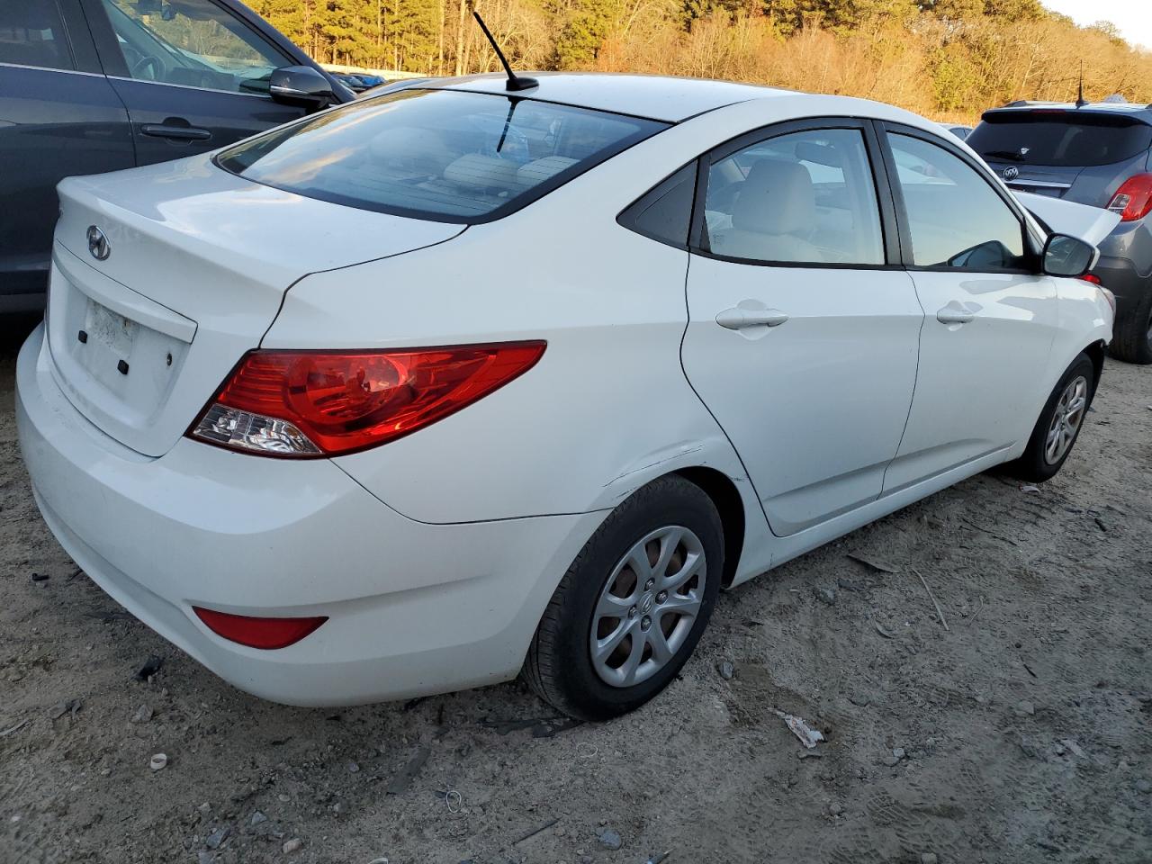 Lot #3024246846 2012 HYUNDAI ACCENT GLS