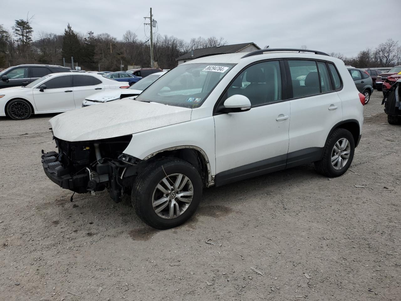 Lot #3052581151 2016 VOLKSWAGEN TIGUAN S