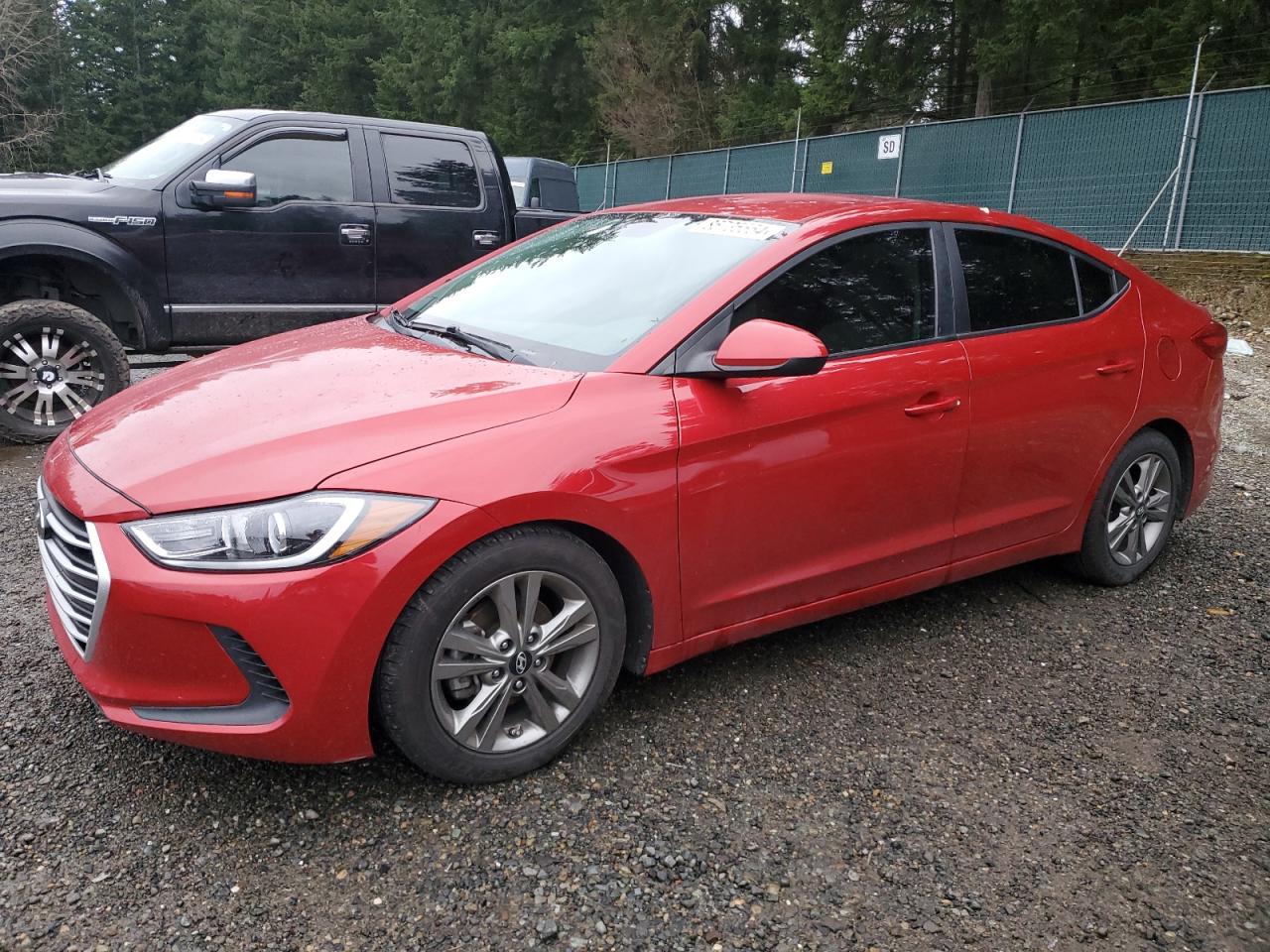 Lot #3036983770 2017 HYUNDAI ELANTRA SE