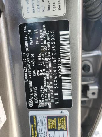 2015 KIA OPTIMA SX - 5XXGR4A66FG505935
