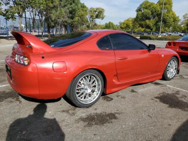 TOYOTA SUPRA 5-SP 1995 red   JZA800030605 photo #4