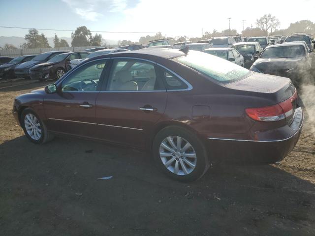 HYUNDAI AZERA GLS 2009 red  gas KMHFC46D29A349764 photo #3