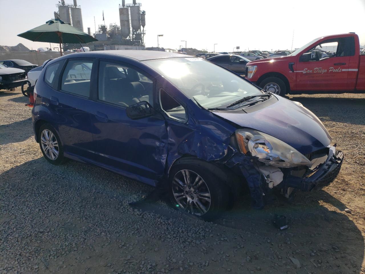 Lot #3024862411 2009 HONDA FIT SPORT