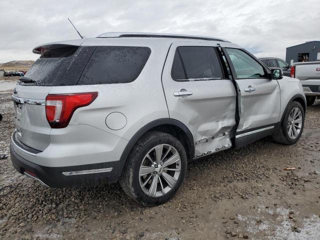 FORD EXPLORER L 2018 silver  gas 1FM5K7F88JGA85938 photo #4