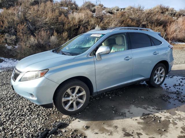 LEXUS RX 350 2010 blue  gas JTJBK1BA0A2414302 photo #1