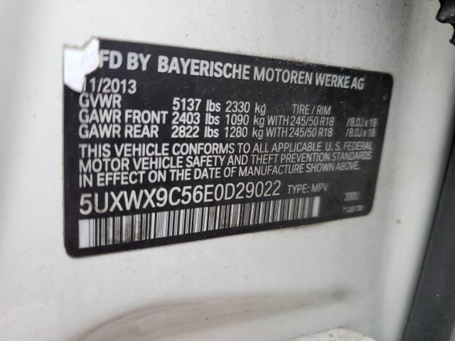 VIN 5UXWX9C56E0D29022 2014 BMW X3 no.13