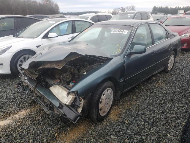 HONDA ACCORD LX 1997 blue sedan 4d gas 1HGCD5637VA158967 photo #1