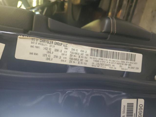 2015 JEEP GRAND CHER - 1C4RJFBG5FC664979