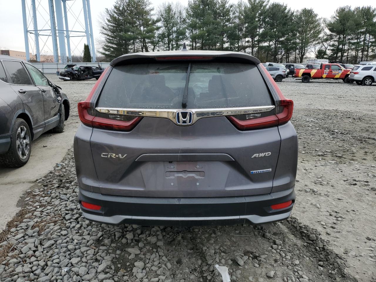 Lot #3048358732 2021 HONDA CR-V EXL