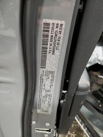 2023 DODGE DURANGO PU 1C4RDJFG5PC558666