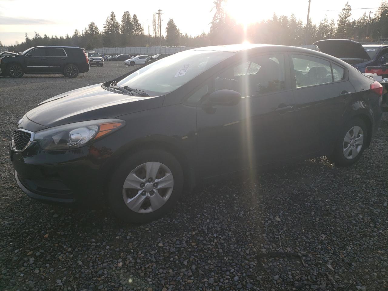 Lot #3029616125 2014 KIA FORTE LX