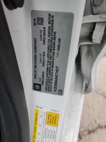 2017 CHEVROLET SPARK LS - KL8CB6SA5HC714077