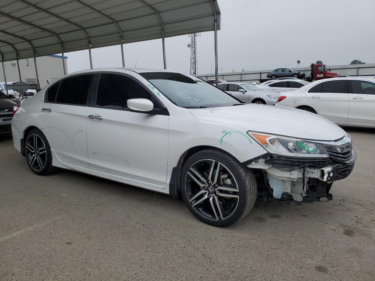 Lot #3028679720 2016 HONDA ACCORD SPO