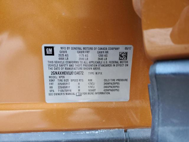2018 CHEVROLET EQUINOX LS - 2GNAXHEV0J6134672