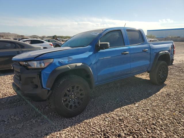 CHEVROLET COLORADO T 2024 blue  gas 1GCPTEEK0R1228312 photo #1