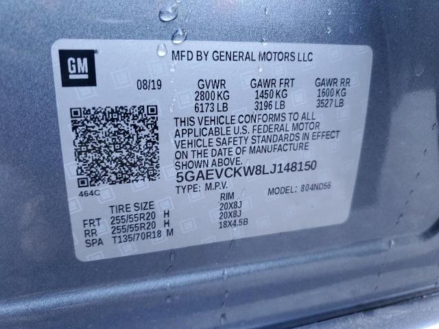 2020 BUICK ENCLAVE AV - 5GAEVCKW8LJ148150