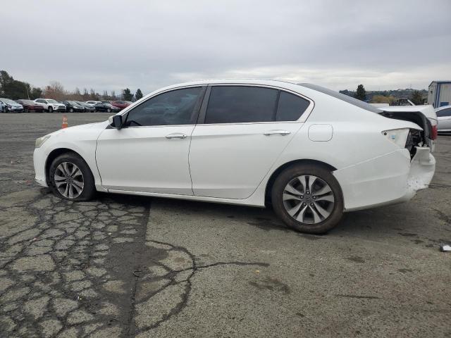 HONDA ACCORD LX 2015 white  gas 1HGCR2F31FA090456 photo #3