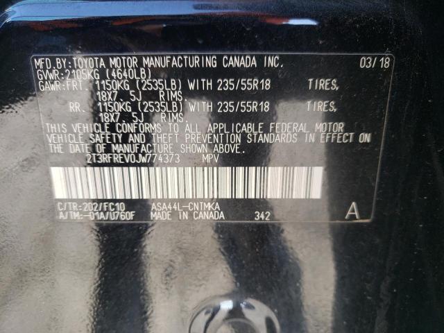 2018 TOYOTA RAV4 ADVEN - 2T3RFREV0JW774373