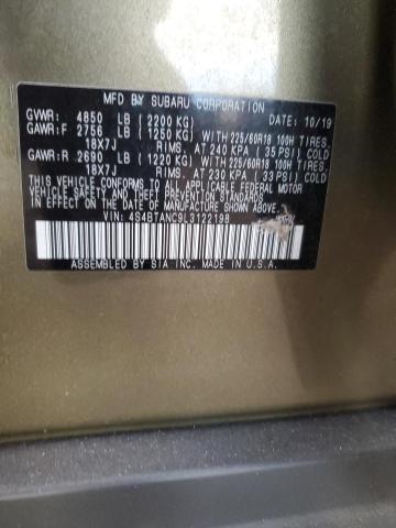 2020 SUBARU OUTBACK LI - 4S4BTANC9L3122198