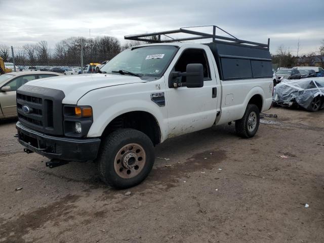 FORD F250 SUPER 2008 white  gas 1FTNF21588ED94081 photo #3