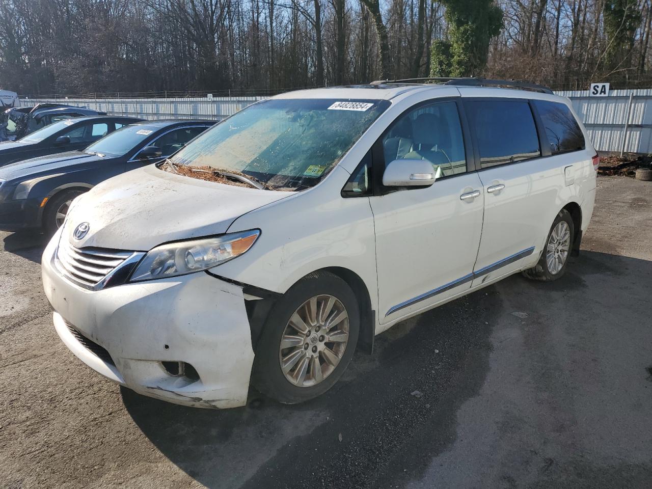 Lot #3034285080 2013 TOYOTA SIENNA XLE