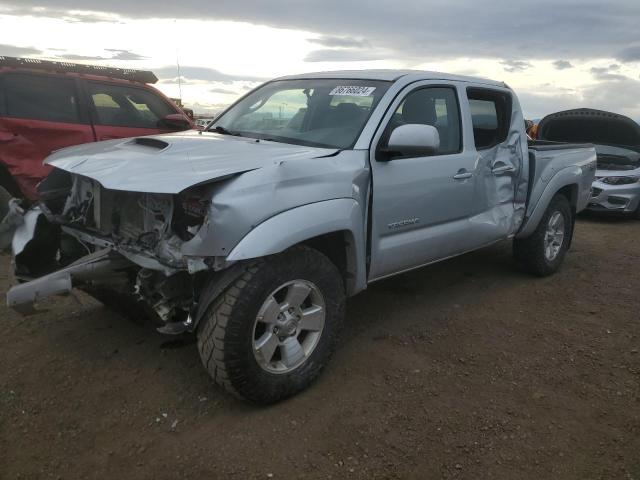 TOYOTA TACOMA DOU 2007 silver  gas 5TELU42N27Z383578 photo #1