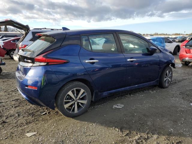 NISSAN LEAF S PLU 2021 blue  electric 1N4BZ1BV5MC553797 photo #4