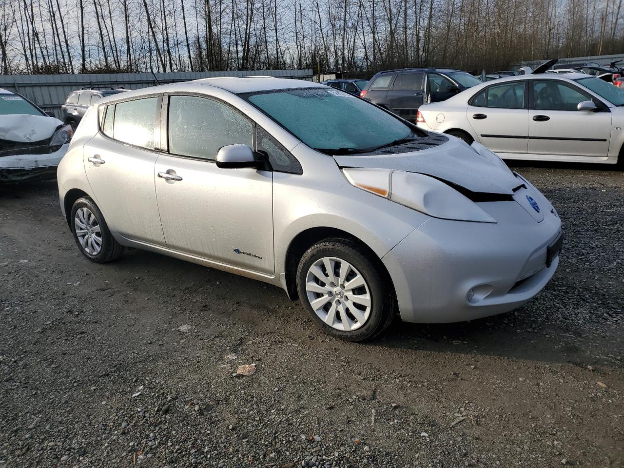 Lot #3033466102 2014 NISSAN LEAF S