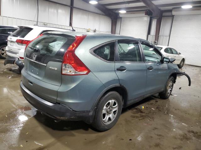 HONDA CR-V LX 2012 blue  gas 2HKRM4H30CH609310 photo #4