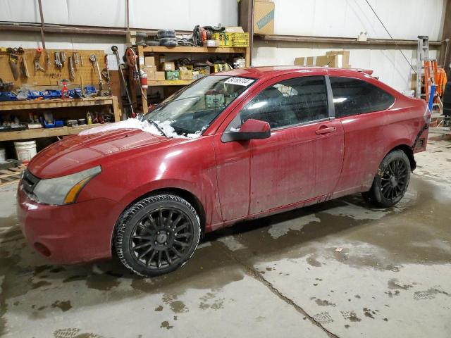 FORD FOCUS SES 2009 red coupe gas 1FAHP33N09W255996 photo #1