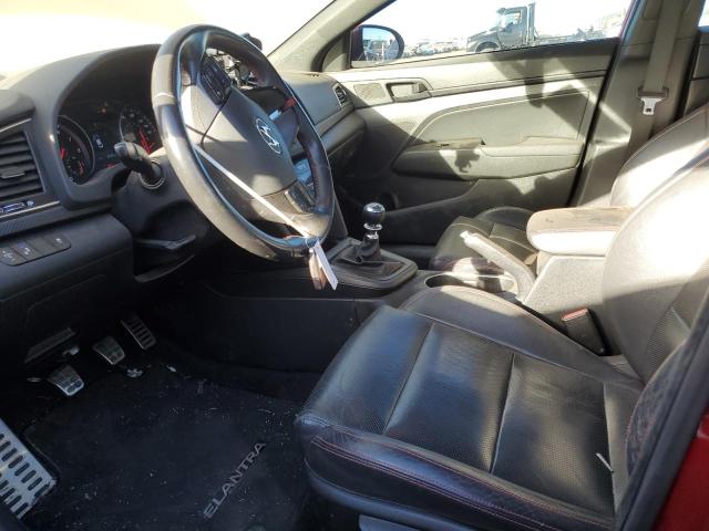 2017 HYUNDAI ELANTRA SP - KMHD04LB9HU291989