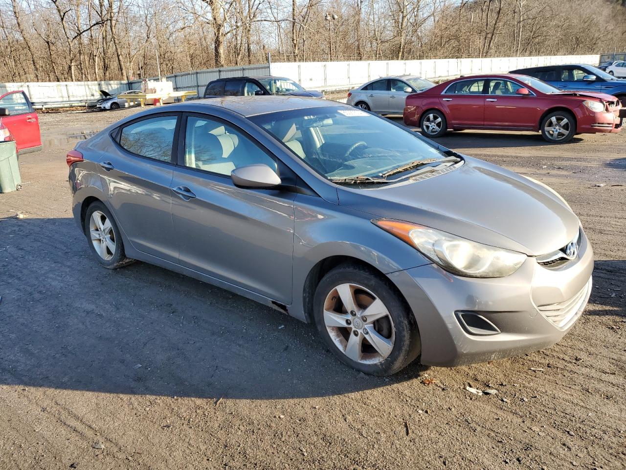 Lot #3027009802 2013 HYUNDAI ELANTRA GL