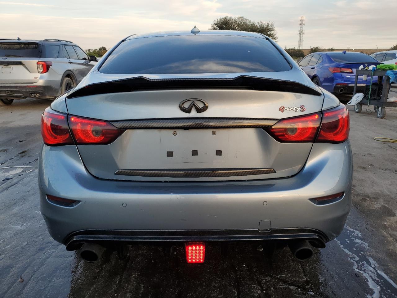 Lot #3029603144 2017 INFINITI Q50 RED SP