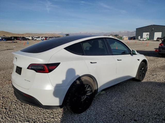 TESLA MODEL Y 2022 white  electric 7SAYGDEE0NF385730 photo #4