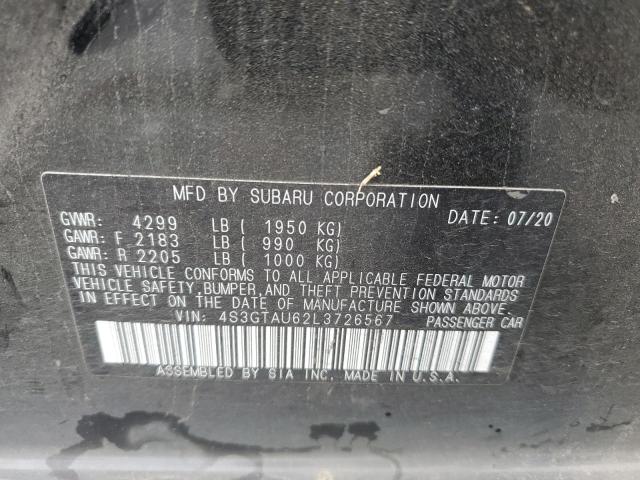 2020 SUBARU IMPREZA LI - 4S3GTAU62L3726567