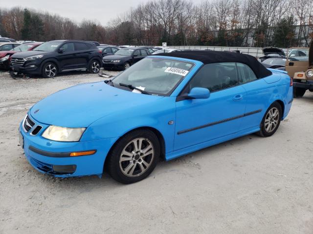 SAAB 9-3 AERO 2007 blue  gas YS3FH76UX76003347 photo #1