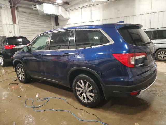 HONDA PILOT EX 2020 blue  gas 5FNYF6H34LB001158 photo #3