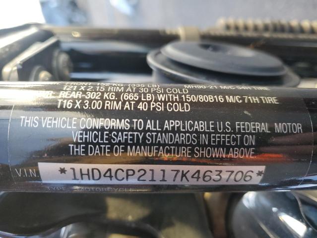 2007 HARLEY-DAVIDSON XL883 C 1HD4CP2117K463706