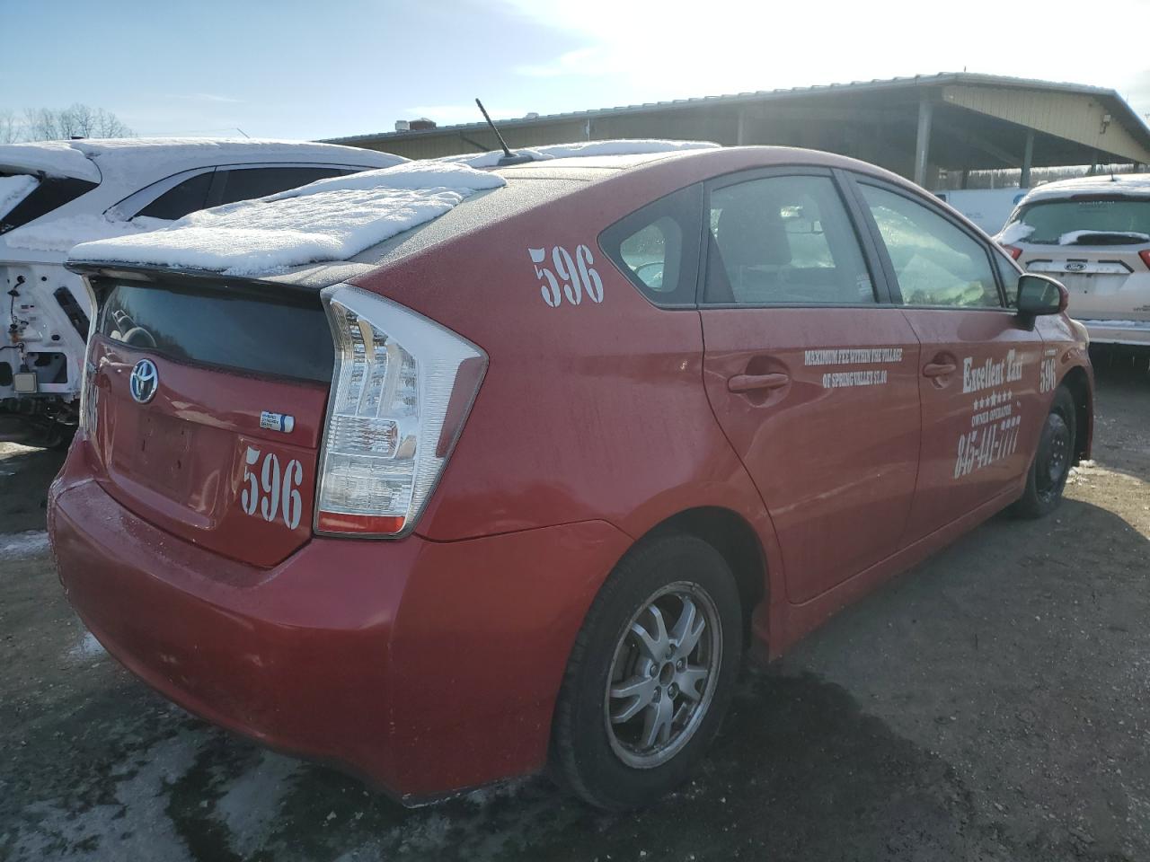 Lot #3048266784 2011 TOYOTA PRIUS